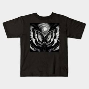 Whirlwind Butterfly Kids T-Shirt